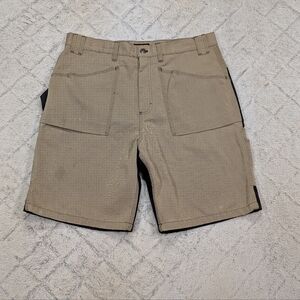 Blacklader Shorts Mens 36 Beige Black Workwear Utility Canvas Tech Carpenter